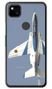 畑島岳士自衛隊フォトコレクション T-4中等練習機ブルーインパルス B （クリア） Google Pixel 4a MVNOスマホ（SIMフリー端末）・SoftBank Coverfull google pixel 4 a ケース google pixel 4 a カバー グーグルピクセル4aケース 送料無料