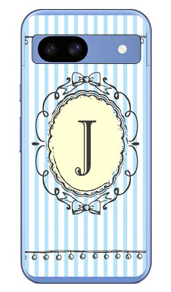 乐天商城 - Cf LTD イニシャル アルファベット J サックス (クリア) Pixel 8a Coverfull 本体 保護 ハードケース スマホカバー　送料無料