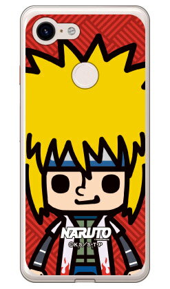 ナルト疾風伝シリーズ NARUTO×PansonWorks ズーム 波風ミナト （ソフトTPUクリア） / for Google Pixel 3/MVNOスマホ（SIMフリー端末）・docomo・SoftBankgoogle pixel 3 ケース google pixel 3 カバー グーグルピクセル3ケース