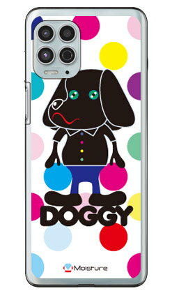 Doggy マルチカラードット （ソフトTPUクリア） design by Moisture mot