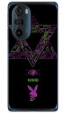 友星 (Yusei Sagawa) 「Power」 ブラック×パープル (ソフトTPUクリア) motorola edge 30 PRO XT2201 MVNOスマホ(SIMフリー端末) SECOND SKINmotorola edge 30 PRO XT2201 ケース motorola edge 30 PRO XT2201 カバー モトローラエッジ30プロ ケース 送料無料(2)