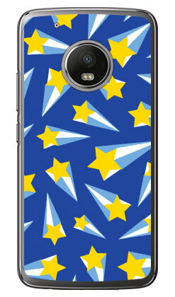 【送料無料】 シューティングスター ブルー （クリア） / for Moto G5 Plus XT1685/MVNOスマホ（SIMフリー端末） 【YESNO】moto g5 plus ケース moto g5 plus カバー motog5plus ケース motog5plus カバー モト g5 プラス ケース モト g5 プラス カバー