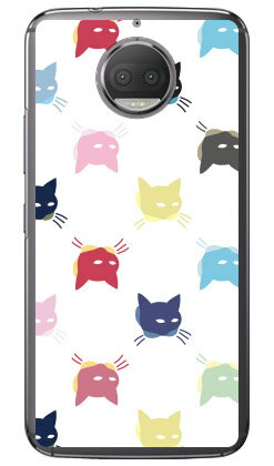 SINDEE 「Cat-World （ホワイト）」 （クリア） Moto G5s Plus XT1805 MVNOスマホ（SIMフリー端末） SECOND SKIN moto g5s plus ケース moto g5s plus カバー motog5splus ケース motog5splus カバー モト g5s プラス ケース モト 送料無料