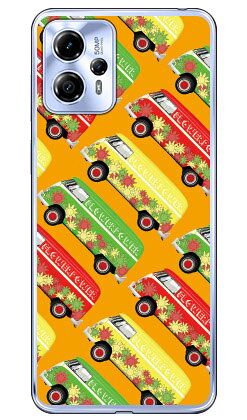 樂天商城 - ヒッピーカー オレンジmoto g13 XT2331 (ソフトTPU) SECOND SKIN ケース カバー スマホケース 送料無料 耐衝撃 プリント 保護 衝撃吸収