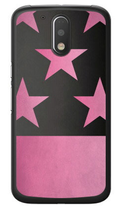 【送料無料】 Cf LTD ダービーコレクション 競馬 騎手 勝負服 【48】 黒・桃星散・桃袖 （クリア） / for Moto G4 Plus XT1644/MVNOスマホ（SIMフリー端末） 【Coverfull】moto g4 plus ケース moto g4 plus カバー xt1644 ケース xt1644 カバー