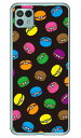 マカロンズ ブラック (ソフトTPUクリア) moto g50 5G XT2149 MVNOスマホ(SIMフリー端末) YESNO moto g50 5g ケース moto g50 5g カバー モトg50 5g ケース モトg50 5g カバー モトジー505ジー ケース モトジー505ジー カバー motog505g ケース 送料無料(2)