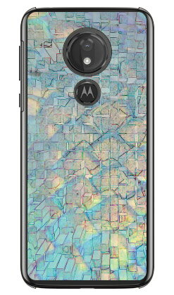 アロワナ ウロコ （クリア） moto g7 POWER XT1955 MVNOスマホ（SIMフリー端末） Coverfull mvno simフリー 携帯 motog7power モトロー..