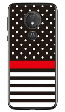 【送料無料】 ドット/ボーダー ブラック (ソフトTPUクリア) / for moto g7 POWER XT1955/MVNOスマホ(SIMフリー端末) 【SECOND SKIN】mvno simフリー 携帯 motog7power モトローラ スマホ moto g7 power xt1955 moto g7 power ケース moto g7 power カバー