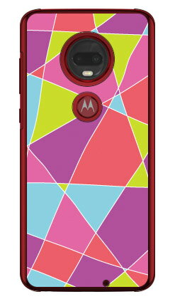 ステンドグラス パープル （クリア） moto g7 PLUS XT1965 MVNOスマホ（SIMフリー端末） Coverfull mvno simフリー 携帯 motog7plus モトローラ スマホ moto g7 plus xt1965 moto g7 plus ケース moto g7 plus カバー モトローラ moto g7 plus 送料無料