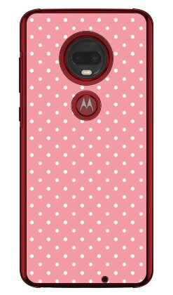 Cf LTD ピンキーコレクション ドット（小） （クリア） moto g7 PLUS XT1965 MVNOスマホ（SIMフリー端末） Coverfull mvno simフリー ..