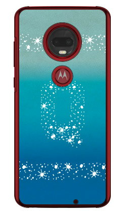 Cf LTD アロハ イニシャル オーシャン Q （クリア） moto g7 PLUS XT1965 MVNOスマホ（SIMフリー端末） Coverfull mvno simフリー 携帯 motog7plus モトローラ スマホ moto g7 plus xt1965 moto g7 plus ケース moto g7 plus カバー 送料無料