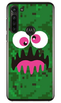 ワンダーモンスター デジタルカモ (クリア) moto g8 power XT2041 MVNOスマホ(SIMフリー端末) YESNO moto g8 power ケース moto g8 power カバー モトg8パワー ケース モトg8パワー カバー モトジー8パワー ケース モトジー8パワー カバー 送料無料