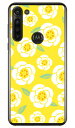 サザンフラワー イエロー (クリア) moto g8 power XT2041 MVNOスマホ(SIMフリー端末) Coverfull moto g8 power ケース moto g8 power カバー モトg8パワー ケース モトg8パワー カバー モトジー8パワー ケース モトジー8パワー カバー 送料無料(2)
