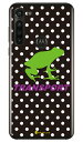 TRANSPORT FROG ブラック×パープル （クリア） design by Moisture moto g8 power XT2041 MVNOスマホ（SIMフリー端末） SECOND SKIN moto g8 power ケース moto g8 power カバー モトg8パワー ケース モトg8パワー カバー 送料無料