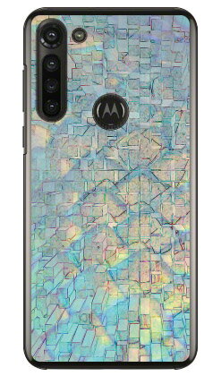 アロワナ ウロコ （クリア） moto g8 power XT2041 MVNOスマホ（SIMフリー端末） Coverfull moto g8 power ケース moto g8 power カバ..