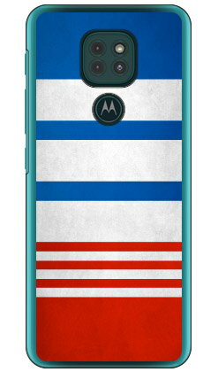 Cf LTD ダービーコレクション 競馬 騎手 勝負服 10 青・赤袖・白三本輪 （クリア） moto g9 PLAY XT2083 MVNOスマホ（SIMフリー端末） Coverfull moto g9 play ケース moto g9 play カバー モトg9play ケース モトg9play カバー 送料無料