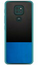 Cf LTD ダービーコレクション 競馬 騎手 勝負服 42 黒・青袖 (クリア) moto g9 PLAY XT2083 MVNOスマホ(SIMフリー端末) Coverfull moto g9 play ケース moto g9 play カバー モトg9play ケース モトg9play カバー モトジー9プレイ ケース 送料無料(2)