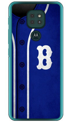 Cf LTD ベースボール イニシャル ブルー B （クリア） moto g9 PLAY XT2083 MVNOスマホ（SIMフリー端末） Coverfull moto g9 play ケース moto g9 play カバー モトg9play ケース モトg9play カバー モトジー9プレイ ケース モトジー9プレイ 送料無料
