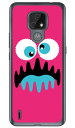 ワンダーモンスター ピンク (ソフトTPUクリア) moto e7 XT2095 MVNOスマホ(SIMフリー端末) YESNO ソフトケース moto e7 ケース moto e7 カバー モトe7 ケース モトe7 カバー モトイー7 ケース モトイー7 カバー motoe7 ケース 送料無料(2)