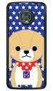 豆しば三兄弟シリーズ マイキー (クリア) Moto G6 XT1925 MVNOスマホ(SIMフリー端末) 平面 受注生産 スマホケース ハードケース 送料無料