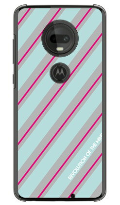 ROTM Stripe エメラルド （クリア） design by ROTM moto g7 XT1962 MVNOスマホ（SIMフリー端末） SECOND SKIN ハードケース mvno simフリー 携帯 motog7 モトローラ スマホ moto g7 xt1962 moto g7 ケース moto g7 カバー モトローラ moto g7 送料無料