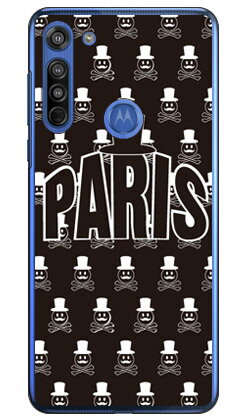 Code;C 「PARIS」 ブラック (クリア) moto g8 XT2045 MVNOスマホ(SIMフリー端末) SECOND SKIN スマホケース ハードケース moto g8 ケース moto g8 カバー モトg8 ケース モトg8 カバー モトジー8 ケース モトジー8 カバー motog8 送料無料