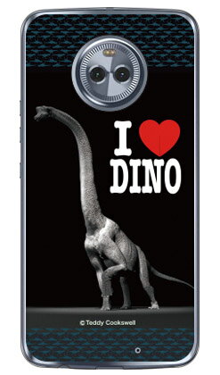 【送料無料】 Dinosaur Design 恐竜デザインシリーズ 「ブラキオサウルス」 （ソフトTPUクリア） / for Moto X4 XT1900/MVNOスマホ（SIMフリー端末）moto x4 ケース moto x4 カバー motox4 ケース motox4 カバー モト x4 ケース モト x4 カバー