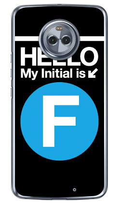 乐天商城 - Cf LTD サブウェイイニシャル F サックスブルー （クリア） Moto X4 XT1900 MVNOスマホ（SIMフリー端末） Coverfull moto x4 ケース moto x4 カバー motox4 ケース motox4 カバー モト x4 ケース モト x4 カバー モトx4ケース 送料無料