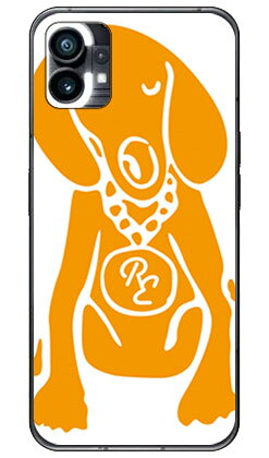 樂天商城 - Dog ホワイト×オレンジ design by ROTM （ハードケース） Nothing Phone 1 SECOND SKINnothing phone 1 ケース nothing phone(1) nothing phone 本体 保護 nothing phone ケース nothing phone1 ケース nothing phone ハードケース nothing phone 送料無料