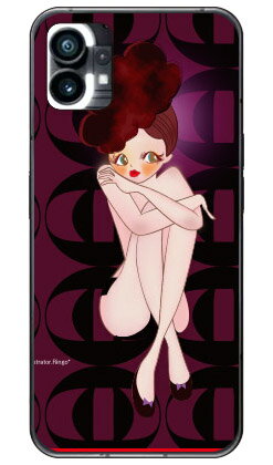 セクシーがーる （ハードケース） design by Ringo Nothing Phone 1 Coverfullnothing phone 1 ケース nothing phone(1) nothing phone 本体 保護 nothing phone ケース nothing phone1 ケース nothing phone ハードケース nothing phone スマホケース 送料無料