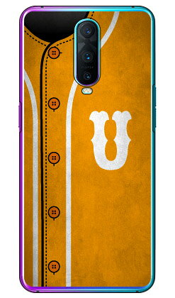 樂天商城 - Cf LTD ベースボール イニシャル イエロー U （クリア） OPPO R17 Pro MVNOスマホ（SIMフリー端末） Coverfull oppo スマホ oppo スマートフォン oppo スマホケース oppo スマホカバー オッポ スマホケース オッポ スマホカバー フランスメーカー 送料無料