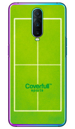 卓球コート グリーン（クリア） OPPO R17 Pro MVNOスマホ（SIMフリー端末） Coverfull ハードケース oppo スマホ oppo スマートフォン oppo スマホケース oppo スマホカバー オッポ スマホケース オッポ スマホカバー フランスメーカー OPPO 送料無料