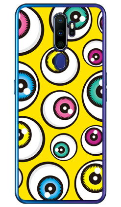 アイズ イエロー （クリア） OPPO A5 2020 MVNOスマホ（SIMフリー端末）・楽天モバイル YESNO oppo スマホ oppo スマートフォン oppo スマホケース oppo スマホカバー オッポ スマホケース オッポ スマホカバー フランスメーカー OPPO 送料無料