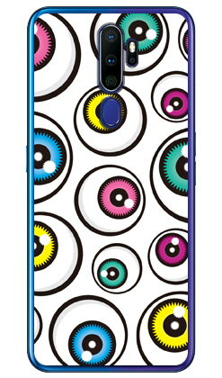 アイズ ホワイト （クリア） OPPO A5 2020 MVNOスマホ（SIMフリー端末）・楽天モバイル YESNO oppo スマホ oppo スマートフォン oppo スマホケース oppo スマホカバー オッポ スマホケース オッポ スマホカバー フランスメーカー OPPO 送料無料