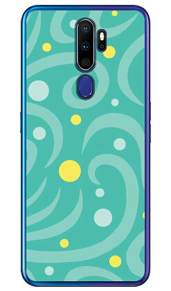 樂天商城 - ドットウェイブ エメラルド （クリア） OPPO A5 2020 MVNOスマホ（SIMフリー端末）・楽天モバイル Coverfull oppo スマホ oppo スマートフォン oppo スマホケース oppo スマホカバー オッポ スマホケース オッポ フランスメーカー OPPO 送料無料