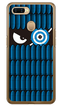 樂天商城 - スナイパーくん ブルー （クリア） OPPO AX7 MVNOスマホ（SIMフリー端末） YESNO ハードケース oppo スマホ oppo スマートフォン oppo スマホケース oppo スマホカバー オッポ スマホケース オッポ スマホカバー フランスメーカー OPPO 送料無料