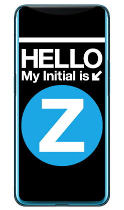 樂天商城 - Cf LTD サブウェイイニシャル Z サックスブルー （クリア） Find X MVNOスマホ（SIMフリー端末） Coverfull find x スマホ find x スマートフォン find x スマホケース find x スマホカバー ファインドX スマホケース ファインドX スマホカバー 送料無料