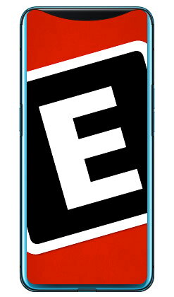 Rakuten - Cf LTD キャンプ イニシャル レッド×ブラック E （クリア） Find X MVNOスマホ（SIMフリー端末） Coverfull find x スマホ find x スマートフォン find x スマホケース find x スマホカバー ファインドX スマホケース ファインドX スマホカバー 送料無料