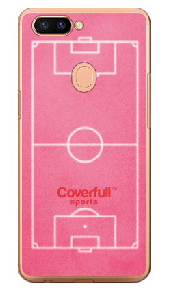 樂天商城 - サッカーコート ピンク（クリア） OPPO R11s MVNOスマホ（SIMフリー端末） Coverfull ハードケース oppo スマホ oppo スマートフォン oppo スマホケース oppo スマホカバー オッポ スマホケース オッポ スマホカバー フランスメーカー OPPO 送料無料