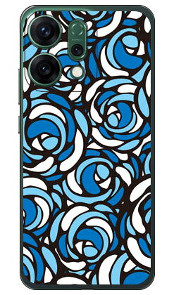 樂天商城 - ローズポップ ブルーOPPO Reno14 5G CPH2737 (ソフトTPU) YESNO ケース カバー スマホケース 送料無料 耐衝撃 プリント 保護 衝撃吸収