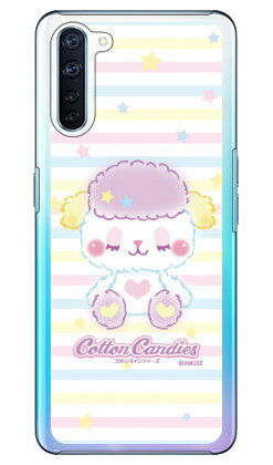 Rakuten - コットンキャンディーズシリーズ カラメル （クリア） OPPO Reno3 A MVNOスマホ（SIMフリー端末）・Y!mobile・楽天モバイル oppo スマホ oppo スマートフォン oppo スマホケース oppo スマホカバー オッポ スマホケース オッポ スマホカバー メーカー 送料無料