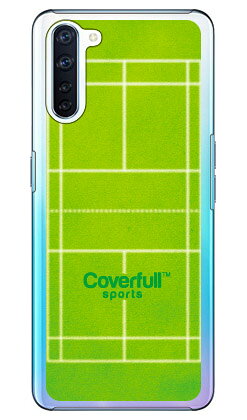 乐天商城 - バドミントンコート グリーン（クリア） OPPO Reno3 A MVNOスマホ（SIMフリー端末）・Y!mobile・楽天モバイル Coverfull oppo スマホ oppo スマートフォン oppo スマホケース oppo スマホカバー オッポ スマホケース オッポ スマホカバー 送料無料