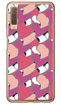 乐天商城 - ハートフル パープル （ソフトTPUクリア） Galaxy A7 MVNOスマホ（SIMフリー端末）・楽天モバイル SECOND SKIN galaxy a7 スマホ galaxy a7 スマートフォン galaxy a7 スマホケース galaxy a7 スマホカバー ギャラクシーA7 ギャラクシーA7 送料無料