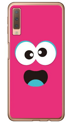 ベイビーモンスター ピンク (ソフトTPUクリア) Galaxy A7 MVNOスマホ(SIMフリー端末)・楽天モバイル YESNO galaxy a7 スマホ galaxy a7 スマートフォン galaxy a7 スマホケース galaxy a7 スマホカバー ギャラクシーA7 ギャラクシーA7 送料無料
