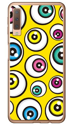 アイズ イエロー （ソフトTPUクリア） Galaxy A7 MVNOスマホ（SIMフリー端末）・楽天モバイル YESNO galaxy a7 スマホ galaxy a7 スマートフォン galaxy a7 スマホケース galaxy a7 スマホカバー ギャラクシーA7 スマホケース ギャラクシーA7 送料無料