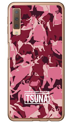 Mobile Phone - 相撲専門情報誌「TSUNA」 meisai （迷彩柄） 3 ピンク （ソフトTPUクリア） Galaxy A7 MVNOスマホ（SIMフリー端末）・楽天モバイル Coverfull galaxy a7 スマホ galaxy a7 スマートフォン galaxy a7 スマホケース galaxy a7 スマホカバー 送料無料
