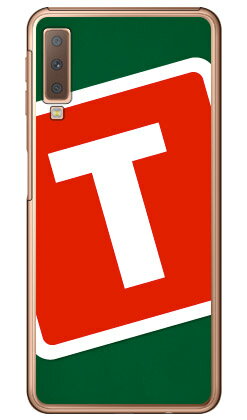 Cf LTD キャンプ イニシャル グリーン×レッド T （クリア） Galaxy A7 MVNOスマホ（SIMフリー端末）・楽天モバイル Coverfull galaxy a7 スマホ galaxy a7 スマートフォン galaxy a7 スマホケース galaxy a7 スマホカバー ギャラクシーA7 送料無料