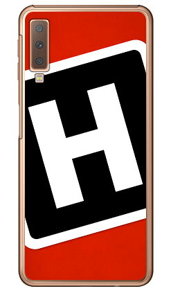樂天商城 - Cf LTD キャンプ イニシャル レッド×ブラック H （クリア） Galaxy A7 MVNOスマホ（SIMフリー端末）・楽天モバイル Coverfull galaxy a7 スマホ galaxy a7 スマートフォン galaxy a7 スマホケース galaxy a7 スマホカバー ギャラクシーA7 送料無料