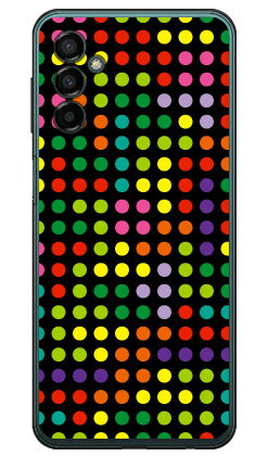 ドット ブラックマルチ （クリア） Galaxy M23 5G SM-M236Q MVNOスマホ（SIMフリー端末） YESNO スマホケース ハードケースgalaxy m23 5g sm-m236q スマホ galaxy m23 5g sm-m236q スマートフォン galaxy m23 5g sm-m236q スマホケース galaxy m23 5g sm-m236q 送料無料