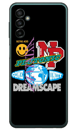 NEW PATH 「STICKERS REWORK （ブラック）」 （クリア） Galaxy M23 5G SM-M236Q MVNOスマホ（SIMフリー端末） SECOND SKINgalaxy m23 5g sm-m236q スマホ galaxy m23 5g sm-m236q スマートフォン galaxy m23 5g sm-m236q スマホケース galaxy m23 5g sm-m236q 送料無料